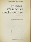 Helmuth Böttcher - Az ember túlságosan korán hal meg [antikvár]