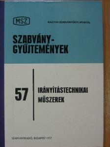 Irányítástechnikai műszerek [antikvár]