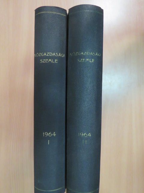 Gergely István - Közgazdasági Szemle 1964. (nem teljes évfolyam) I-II. [antikvár]