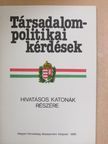 Dr. Ravasz István - Társadalompolitikai kérdések [antikvár]