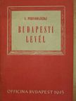 Illés Béla - Budapesti levél [antikvár]