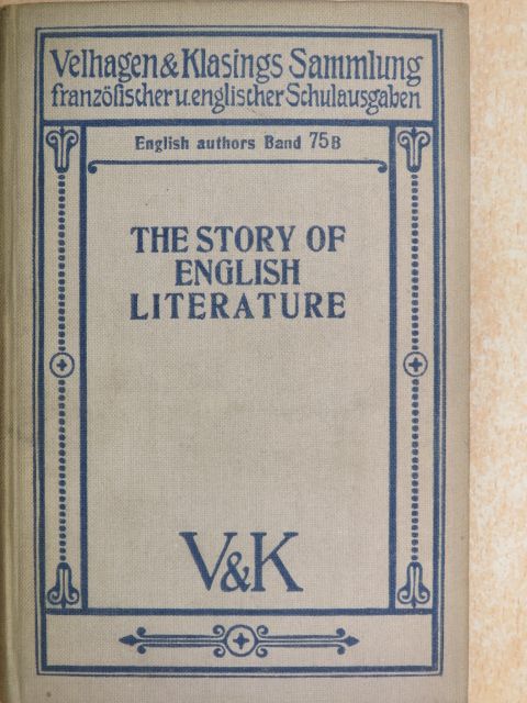 Johanna Bube - The Story of English Literature [antikvár]