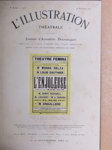 Gabriel Trarieux - L'illustration Théatrale 1912. (nem teljes évfolyam) [antikvár]