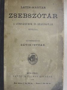 Latin-magyar zsebszótár [antikvár]