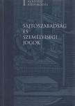 Halmai Gábor - Sajtószabadság és személyiségi jogok [antikvár]