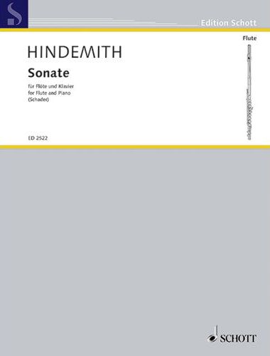 HINDEMITH - SONATE FÜR FLÖTE UND KLAVIER (1936)
