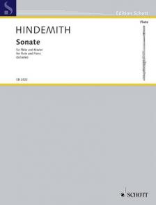 HINDEMITH - SONATE FÜR FLÖTE UND KLAVIER (1936)