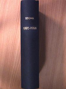 Czakó Erzsébet - Szigma 1995-1997. 1-4./1998. (nem teljes évfolyam) [antikvár]