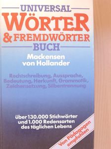 Eva von Hollander - Das Neue Wörter- & Fremdwörterbuch [antikvár]