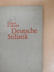 E. Riesel - Deutsche Stilistik [antikvár]