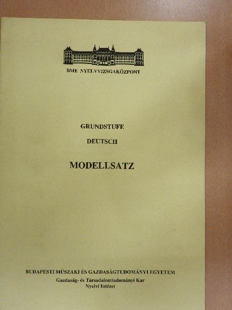 Bene Ágnes - Modellsatz [antikvár]