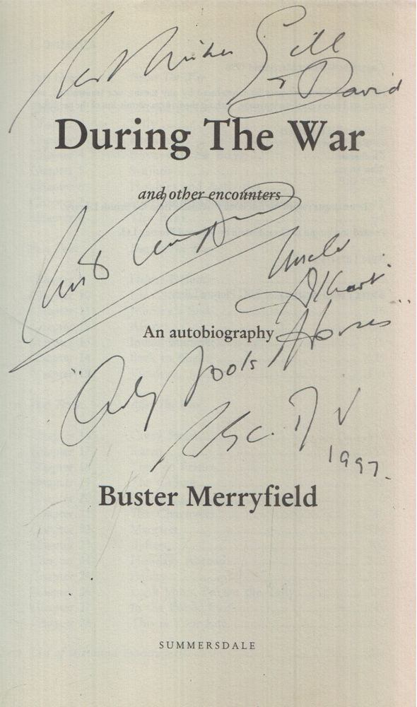 Buster Merryfield - During the War: And Other Encounters (dedikált) [antikvár]