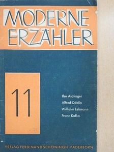 Alfred Döblin - Moderne Erzähler XI. [antikvár]