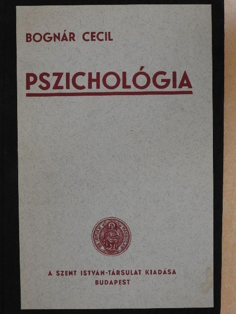 Bognár Cecil - Pszichológia [antikvár]