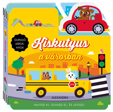 Kiskutyus a városban