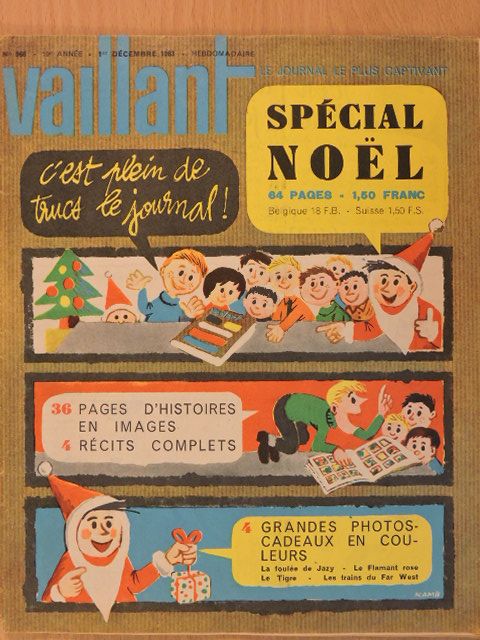 Jean Tabary - PIF Vaillant 1. Décembre 1963 [antikvár]