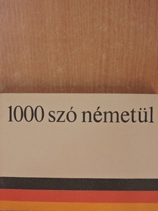 Barczán Endre - 1000 szó németül [antikvár]