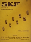 SKF Golyós- és görgőscsapágyak 4882. sz árjegyzék [antikvár]