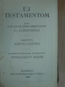 Új Testamentom/A zsoltárok könyve [antikvár]