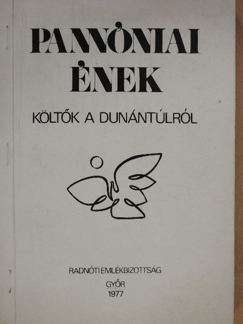 Ágh István - Pannóniai ének [antikvár]