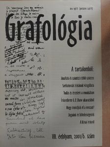 Kisné Szabó Gabriella - Grafológia 2001. június [antikvár]