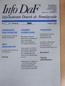 Csaba Földes - Info DaF August 1994 [antikvár]