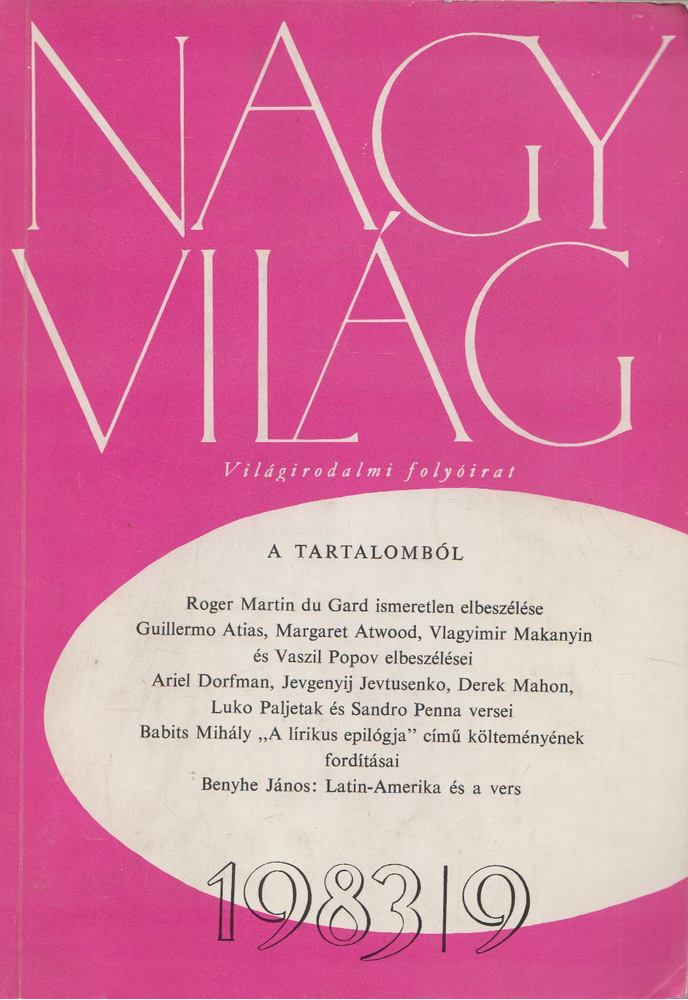 KÉRY LÁSZLÓ - Nagyvilág 1983/9 [antikvár]