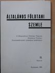 Balogh Kálmán - Általános földtani szemle 15. [antikvár]