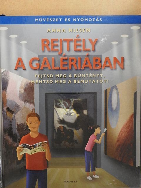 Anna Nilsen - Rejtély a galériában [antikvár]