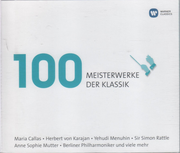 BACH, BEETHOVEN, HANDEL, VIVALDI, GRIEG,..... - 100 MEISTERWERKE DER KLASSIK 6CD