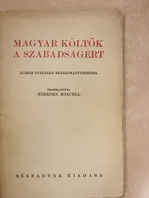 Ábrányi Emil - Magyar költők a szabadságért [antikvár]