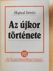 Hajnal István - Az újkor története [antikvár]