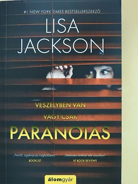 Lisa Jackson - Paranoiás [antikvár]