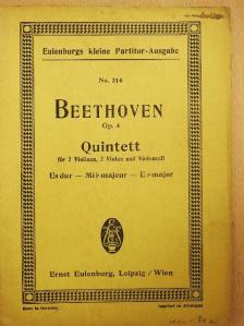 Beethoven - Quintett Es-dur [antikvár]