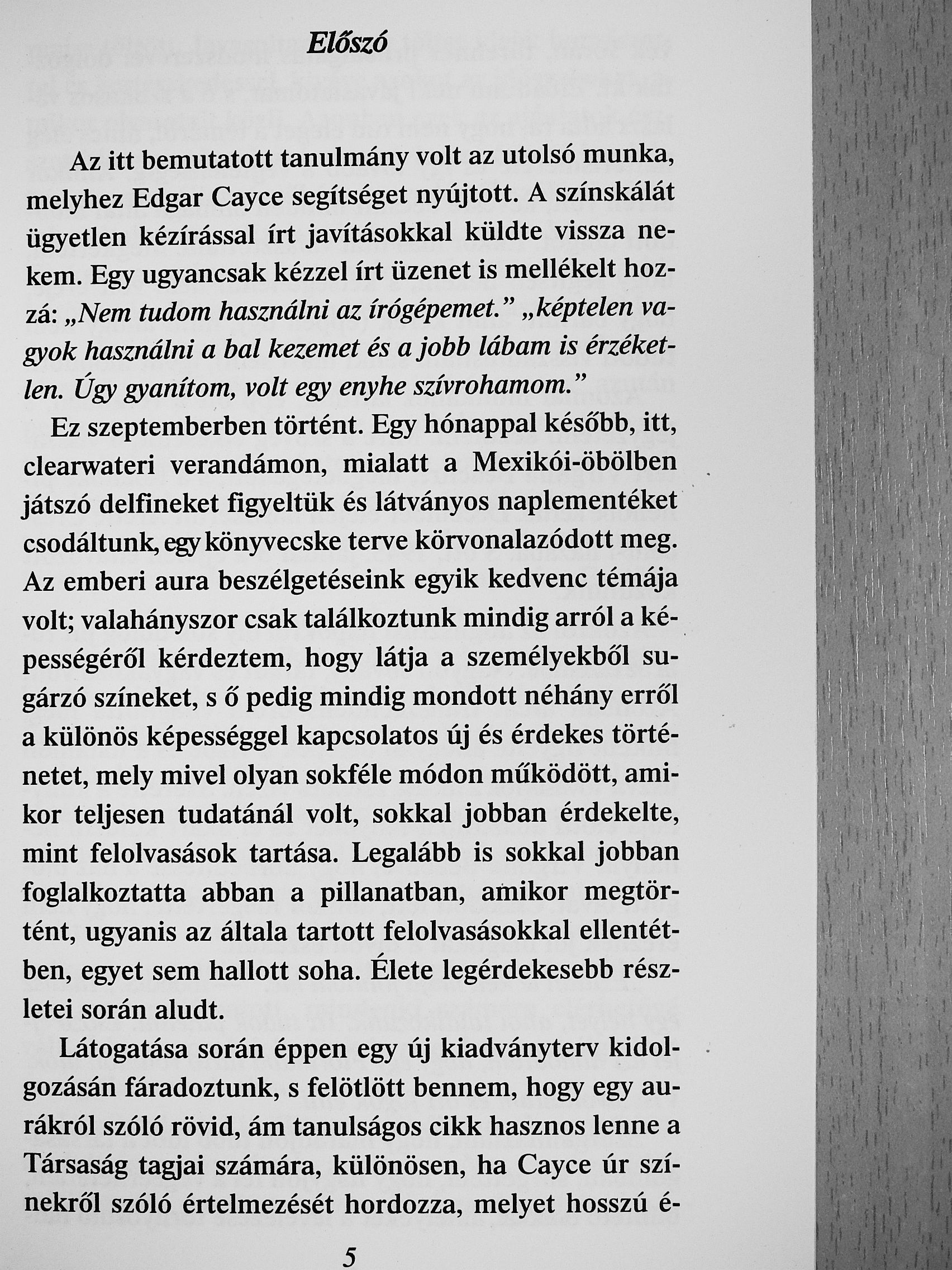 Edgar Cayce - Miről árulkodnak az aura színei [antikvár]