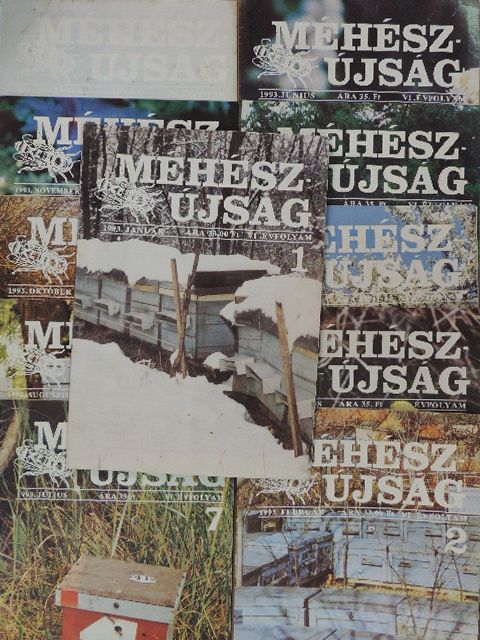Dr. Tóth György - Méhészújság 1993. (nem teljes évfolyam) [antikvár]