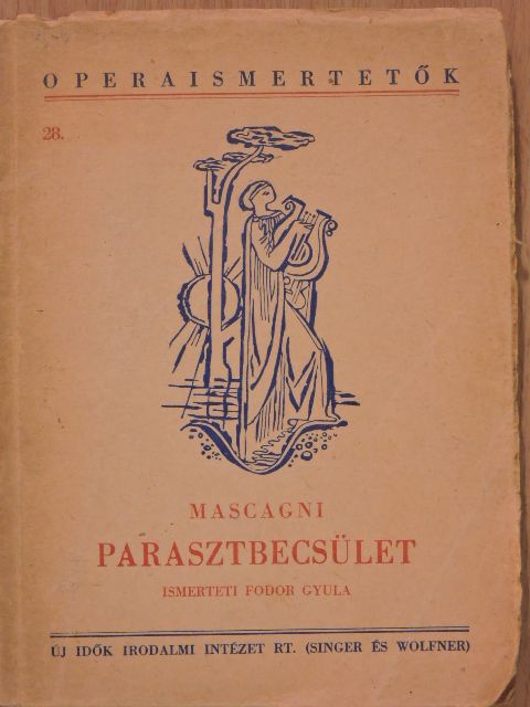 G. Menasci - Parasztbecsület [antikvár]