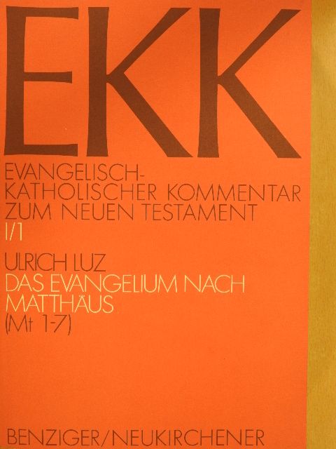 Ulrich Luz - Das Evangelium nach Matthäus I. [antikvár]