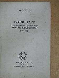 Marguerite - Botschaft [antikvár]