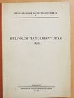 Besenyei Andomé - Külföldi tanulmányutak 1960 [antikvár]