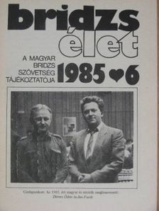 Bridzsélet 1985/6. [antikvár]