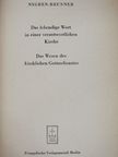 Anders Nygren - Das lebendige Wort in einer verantwortlichen Kirche/Das Wesen des kirchlichen Gottesdienstes [antikvár]