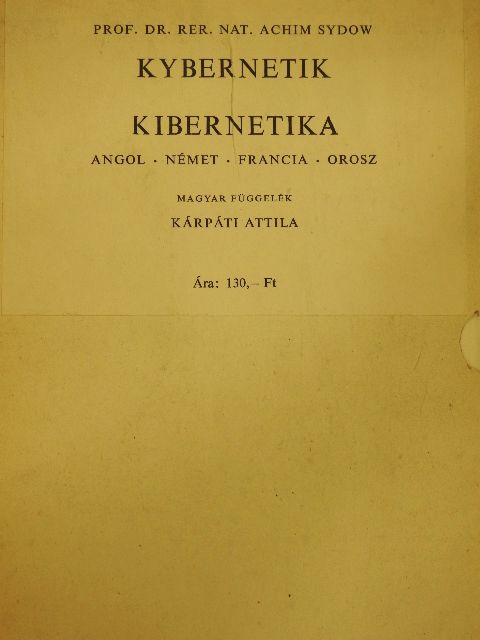 Detlef Käbel - Kybernetik [antikvár]