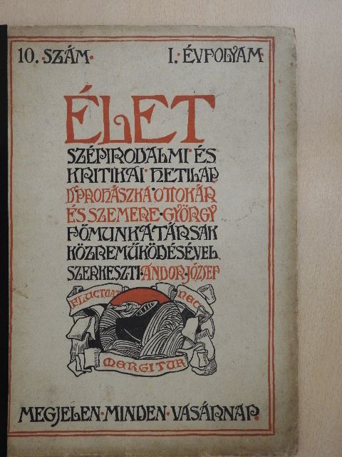 A. J. - Élet 1909. március 7. [antikvár]