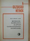 Deli László - Rendszerelméleten alapuló gazdaságossági számítások [antikvár]