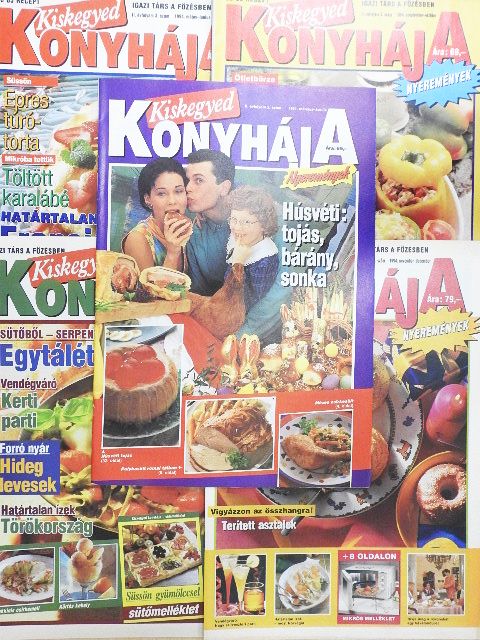 Bálint Antónia - Kiskegyed konyhája 1994. (nem teljes évfolyam) [antikvár]