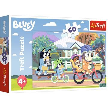 Trefl: Boldog Bluey - 60 darabos puzzle