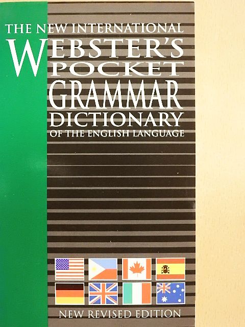 The New International Webster's Pocket Grammar, Speech & Style Dictionary of the English Language [antikvár]