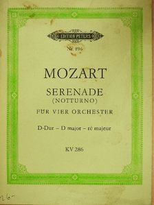 W. A. Mozart - Serenade D-dur [antikvár]
