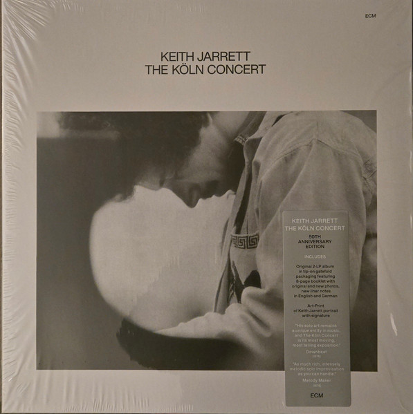 KEITH JARRETT - THE KÖLN CONCERT 2LP KEITH JARRETT - 50th ANNIVERSARY EDITION